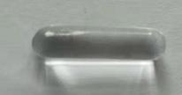 DPQBN024 Clear quartz pill L*D=20mm*5mm