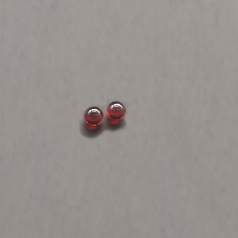 DPQBN015 3mm Ruby Terp Pearl  banger beads