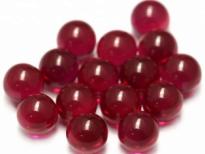 DPQBN015 6mm Ruby Terp Pearl  banger beads