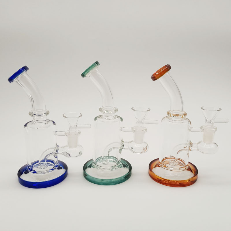 DPGWP002 Mini Glass Bong Water Pipes Pyrex Oil Rigs Glass Bong for Smoking