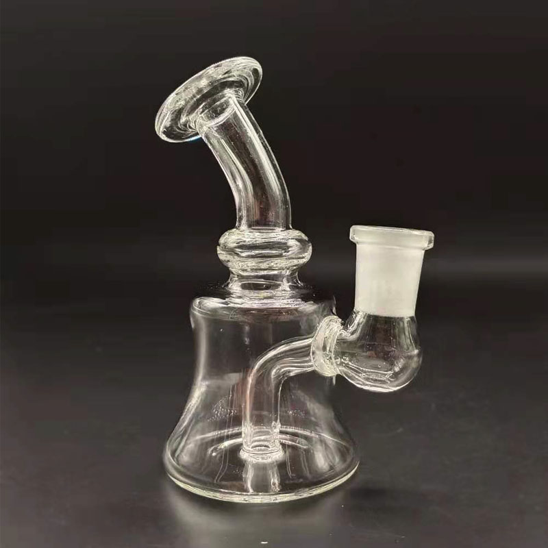 DPGWP010 Mini Glass Bongs 10mm Female Joint Thick Pyrex Glass Water Pipes Dab Rigs with quartz banger
