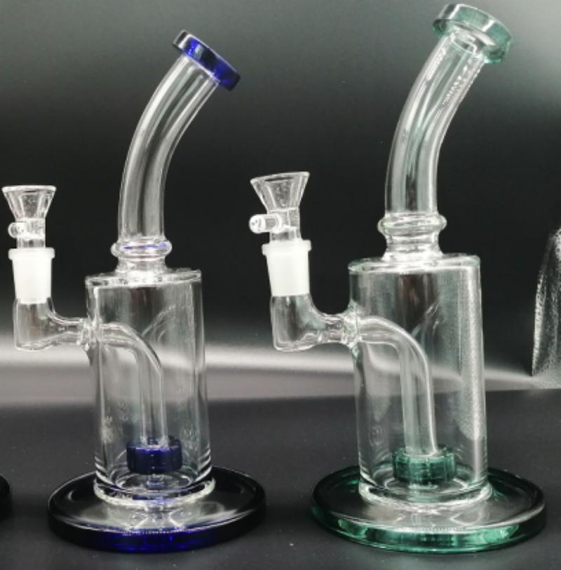 DPGWP017 9 INCH glass water pipe with 14mm  funnel bowl