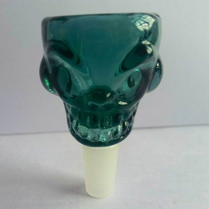 DPGB060 Colored skull Glass bowl