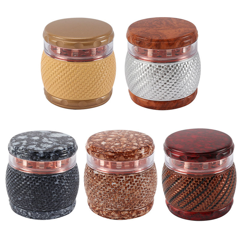 DPAG058 Dia. 70mm Colored Four Layers Resin Smoke Grinder