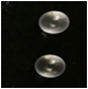 DPQBN016 clear  6mm 8mm terp pearl quartz bead