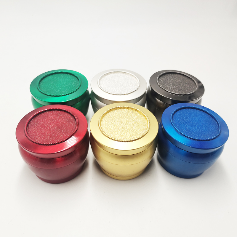 DPAG060 Dia. 60mm Different Color Four Layers Zinc Smoke Grinder