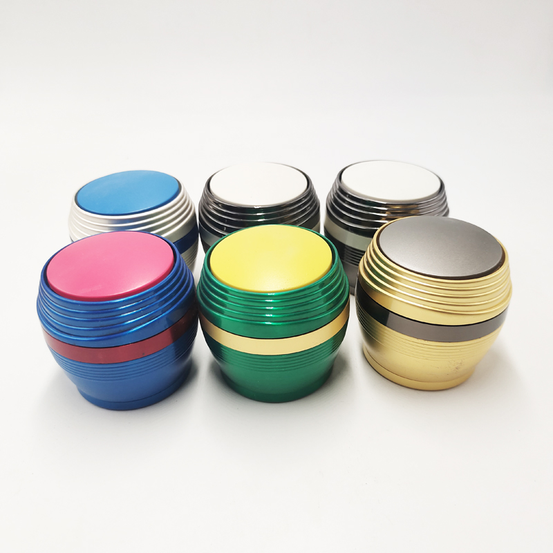 DPAG062 Dia. 60mm Different Color Four Layers Zinc Smoke Grinder